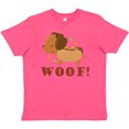 thumbnail image 3 of Inktastic Dachshund Hot Dog Funny Youth T-Shirt, 3 of 5