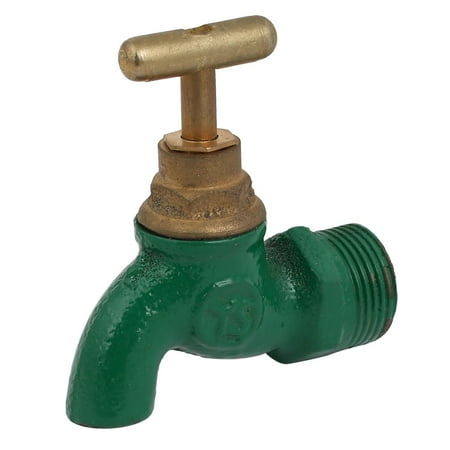 3/4 Inchs Water - 3/4 Inch Male Thread Dia Metal Water Tap Faucet for Household Bathroom Kitchen