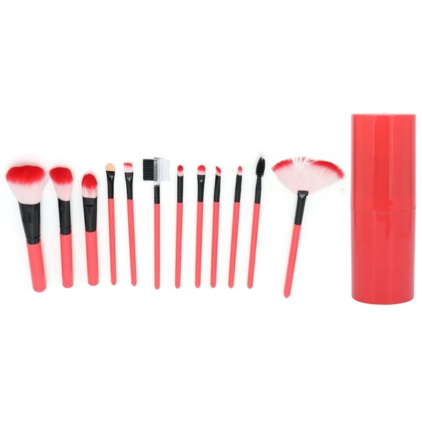 Brocha de maquillaje, juego de 12 brochas de maquillaje, brocha para base, brocha para sombra de ojos, muy versátil
