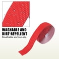 thumbnail image 5 of 1 Set Red Bike Handlebars Belt High Elastic Soft Shock Absorption Band Steering Tape Hexagonal Ball Pattern, 5 of 7
