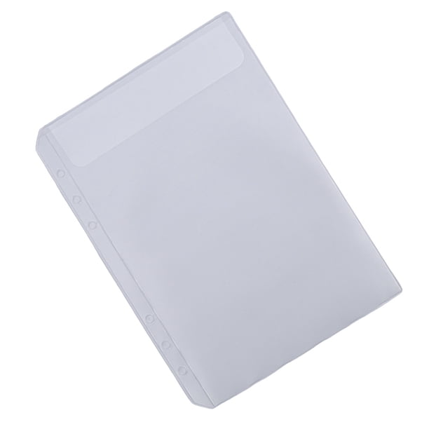 Seitruly Contenedor de bolsa con cremallera de 10 piezas, prácticos archivadores impermeables, contenedores de almacenamiento para documentos simples Carpetas de archivos A5