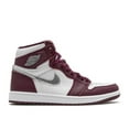 thumbnail image 2 of Men's Jordan 1 Retro High OG "Bordeaux" Bordeaux/Metallic Sil-White (555088 611) - 8, 2 of 4