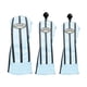 thumbnail image 1 of 3 impermeables para la cabeza de golf para driver & Fairway Woods para la cabeza de cuero PU premium para drivers de maderas número 1, 3 Negro Soledad Headcover del palo de golf, 1 of 4
