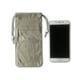 thumbnail image 1 of Funda protectora para teléfono. Estuche de transporte con bloqueo de radiación, bolsa. Forrado con tela de fibra. Cierre de cordón. Alto blindaje. Ligero y portátil. Cabe en el bolsillo, bolso, 1 of 4