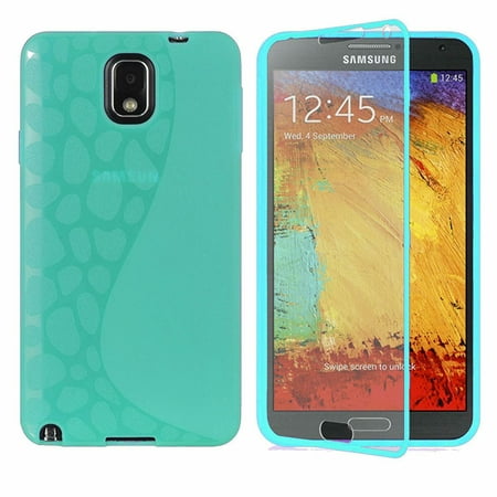 For Samsung Galaxy Note 3 - Slim Lightweight Wrap Up Hybrid Shockproof Phone Case w/ Built in Screen