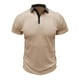 thumbnail image 1 of Camisetas Mens Beefy Muscle Color Sólido Turndown Collar Blusa Top, Camisetas de Manga Corta para Hombre, 1 of 6