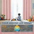 thumbnail image 6 of Deconovo Total Blackout Curtains for Living Room, Thermal Insulated, 2 Panels, 52"x72", Crystal Pink, 6 of 9