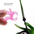 thumbnail image 4 of Lot de 100 mini-tiges de jardinage en plastique pour orchidées, roses et fleurs, rouges, 4 of 4