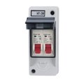 thumbnail image 1 of Circuit Breaker Box Waterproof Distribution Protection Box, MCB C Type Transparent Distribution Protection Box 2 Way, 1 of 8
