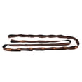 thumbnail image 3 of S SERENABLE 2pcs Hammock Hanging Tree Straps 280cm Nylon Webbing Belt 14 Loops Orange, 3 of 8