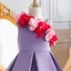thumbnail image 3 of Vestido de Cumpleaños para Niñas Color Sólido sin Mangas Correa de Hombro Vestido de Princesa Falda Plisada de Moda, 3 of 5
