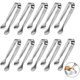 thumbnail image 1 of 10 Pieces Stainless Steel Sugar Tongs Set, Ice Cube Tongs Compatible With Sweets Candy Salad Spaghetti Serving Tongs In Wedding Party, 1 of 5