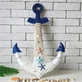 thumbnail image 5 of Godderr Ocean Ship Anchor Home Decoration Magenta Blue White Starfish Anchorage China Sea Style Decoration Anchor Dark Blue, 5 of 5