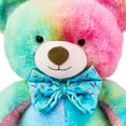 thumbnail image 4 of Bear Plush Toy with Bow Tie, Multicolor, 11", by Way To Celebrate, 4 of 6