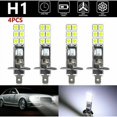 thumbnail image 1 of Kit de 4 bombillas LED para faros delanteros H1 6000K, luz antiniebla, 12 V-24 V, 1 of 5