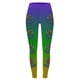 thumbnail image 3 of MKLEKYY Leggings push up para mujer, pantalones de yoga deportivos informales con estampado de plumas de carnaval para mujer, leggings de moda, 3 of 3