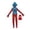 Blue Red-B, variant on Spider Costume Men, Halloween Outfits, Modern Web Hero Cosplay Bodysuit Costume with Head Mask, High-stretch Knit Polyester Suit for Halloween Cosplay Party