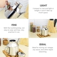 thumbnail image 2 of Shisuyan Kitchen Oil Storage Pot Stainless Steel 1Pack 5.7X4.7X3.3in, 2 of 8