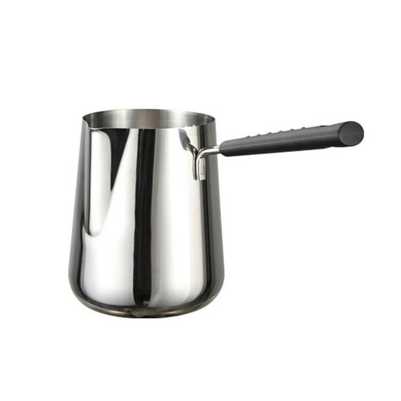 MELARQT Stainless Steel Boiler Pot With Lengthened Heat-insulated Handle , Melting Pot Universal for Melting Chocolate, Butter, Cheese, Caramel and Candy