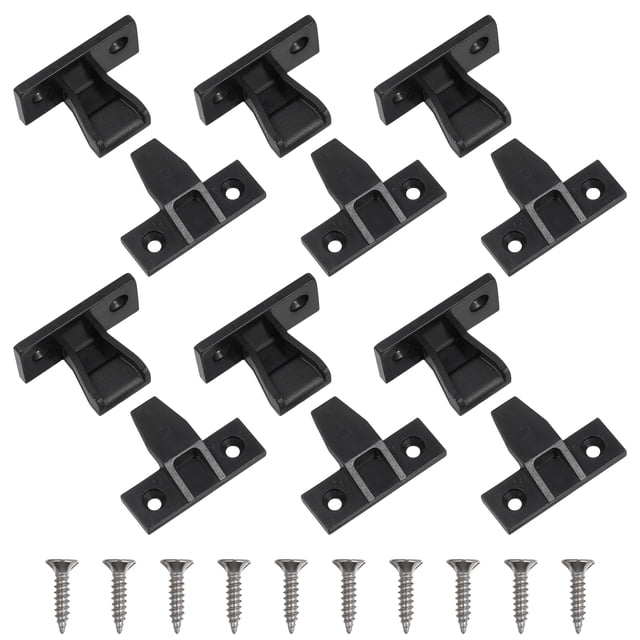 10 piezas de ajuste de ajuste de ajuste de empuje de 10 piezas Junta de panel de muebles rápidos
