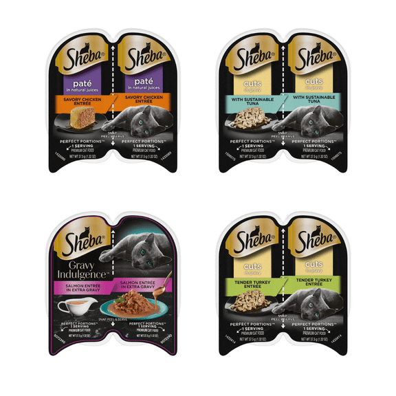 Sheba Mini Feast Moments – 12 Variety Pack