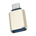 thumbnail image 2 of SPRING PARK Type-C Adapter Type-C Male to USB 3.0 Female Metal OTG Mini Cable Converter for Mobile Phones, 2 of 7