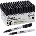 thumbnail image 2 of LAZGOL Dry Erase Markers, Chisel Tip, Black, 96 Count, 2 of 4
