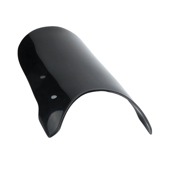 Motocicleta Flyscreen Delantero Delantero, Deflector De Viento De Motocicleta Con Un Ajuste De Rasguño Anticrack Universal Para Los Faros Redondos De 5-7 Pulgadas