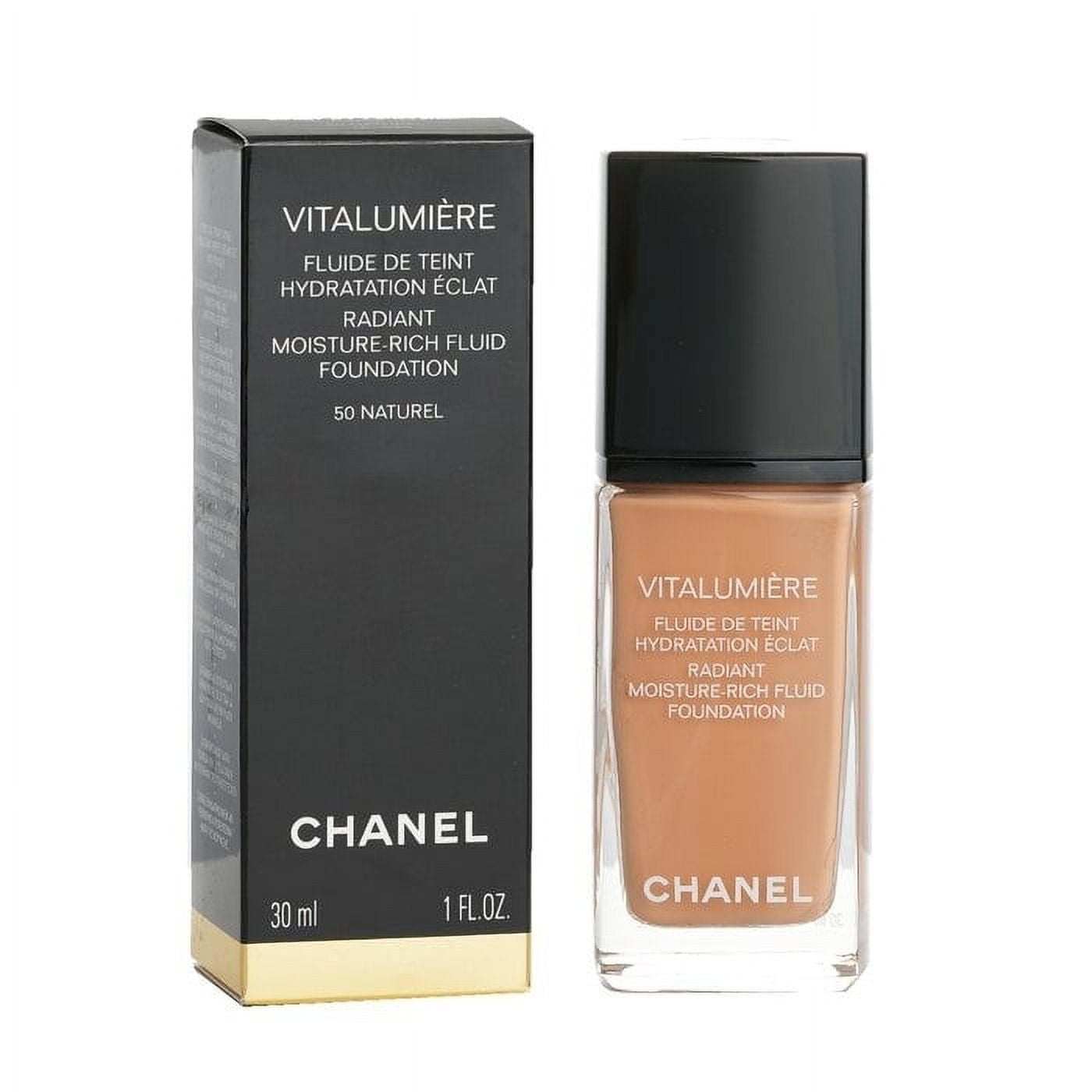 Chanel Vitalumiere Radiant Moisture Rich Fluid Foundation - #50