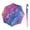 Imagine, variant on A.760 Curved Handle Rain Umbrella for Adults in Violet – 42" Windproof Automatic Open Canopy, Ultra Lightweight Steel Aluminum Frame with Large Button, Rounded Tips, Polyester Case Included