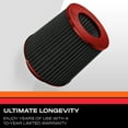 thumbnail image 2 of K&N Select Engine Air Filter SE-3130, High Performance, Premium, Washable, Replacement Filter, 2 of 11