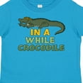 thumbnail image 4 of Inktastic In a While Crocodile with Cool Green Crock in Sunglasses Boys or Girls Toddler T-Shirt, 4 of 5