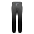 thumbnail image 5 of KeShDi Sweat Pants for Men Wide Leg Pants Men Men Print Fashion Casual with Pockets Elastic Waist Long Pants Sweatpants Trousers Gray 2X, 5 of 5