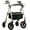 Champagne, variant on ELENKER Rollator Walker with 10" All-Terrain Wheels, Adjustable Padded Seat for Seniors, Blue