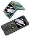 thumbnail image 5 of ELEHOLD Case for Samsung Galaxy Z Flip 6, Wrist Strap Ring Phone Case with Built-in Screen Protector, A, 5 of 9