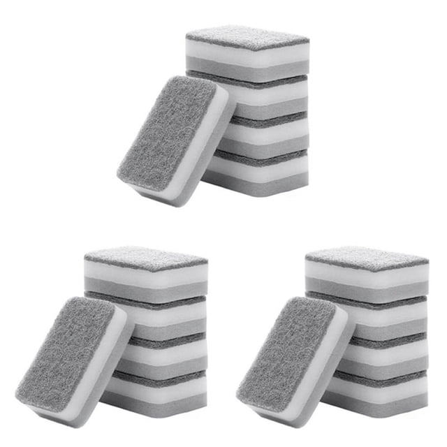 75 Piezas Esponjas de Cocina Esponjas para Lavar Platos Cepillo Mágico de Esponjas de Limpieza