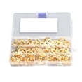 thumbnail image 4 of Ring Terminal, 300Pcs M5 M6 M8 M10 Brass Ring Connector Easy Operation  For Equipment, 4 of 8