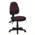 thumbnail image 1 of Office Star Ergonomic Dual Function Office Task Chair with Adjustable Back and Seat Height, Mid, Dillon Stratus Fabric, 1 of 5