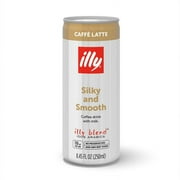 illy Ready To Drink Coffee Caffe Latte 8.5 Fl Oz Cans (12-Pack)