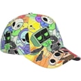 thumbnail image 3 of Dandys World Cap Printed Adjustable Baseball Hat Fan Cap for Men Women, 3 of 6