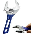 thumbnail image 1 of 200MM Adjustable Wrench Wide Mouth Adjustable Spanner Single Wrench Hand Tool Portable Bathroom Tools, 1 of 5