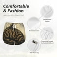 thumbnail image 4 of Balery Surreal Brain Tree Pantalones cortos deportivos para mujer con forro y dos bolsillos, elásticos, para entrenamiento, gimnasio, yoga-Small, 4 of 7