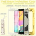 thumbnail image 4 of TECH CIRCLE Bumper Case for Samsung Galaxy Tab A7 (SM-T500) Tablet 10.4" 2020 Version, Shockproof Protective Cute Kids Case with Screen Protector & Hand Strap & Kickstand & Shoulder Strap, Yellow, 4 of 7