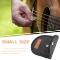 thumbnail image 2 of unbranded Bolsa Para Accesorios De Guitarra Púas Y Capo De Color Negro Para Uso Universal, 2 of 4