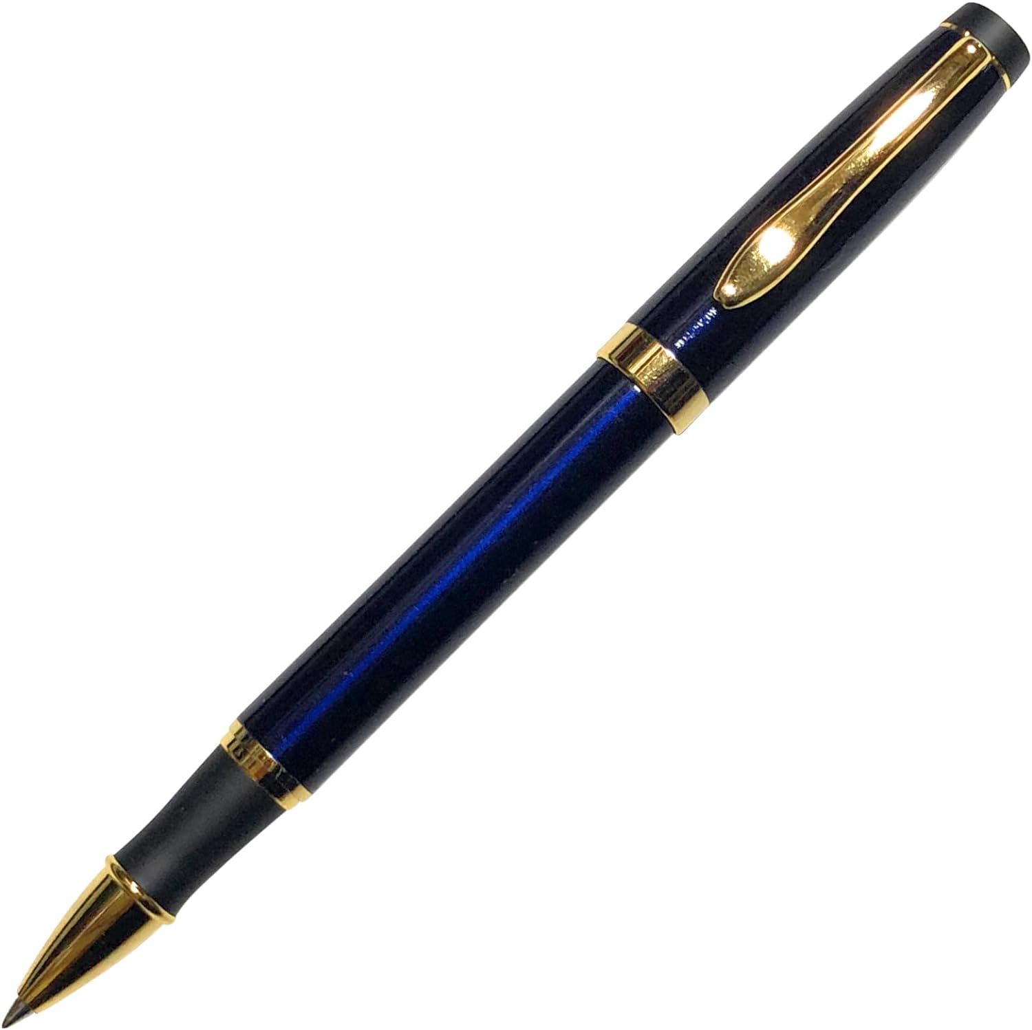 Gripper Rollerball Pen - Blue with Anti Slip Grip (Budget Friendly Pen)