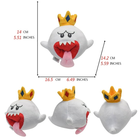 Super Mario Bros. Wonder Plush Toy Mairo Luigi Princess Peach Daisy Toad Toadette Yoshi Soft Stuffed Dolls Nabbit Skedaddlers King boo 14cm