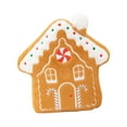 thumbnail image 2 of Hometravel Gingerbread Man Pillow, Holiday Themed Throw Cushion for Christmas Decor, Soft Plush Decorative Pillow for Sofa, Bed, Gift, Seasonal Home Celebration, 2 of 7