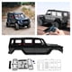 thumbnail image 5 of Carrocería compatible con MN86 MN86S G500 1/12 Camión RC Accesorio de modificación negro, 5 of 9