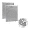 thumbnail image 2 of 2pcs Range Hood Filter Cooker Hood Grease Filter Kitchen Extractor Ventilation Aluminium Aspirator, 2 of 5