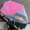 thumbnail image 3 of Clearance Under $5 Baby Stroller Mosquito Net Full Insect Cover Carriage Kid Foldable Kids Netting, 3 of 4